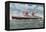 American Ocean Liner Ss United States-American School-Framed Premier Image Canvas