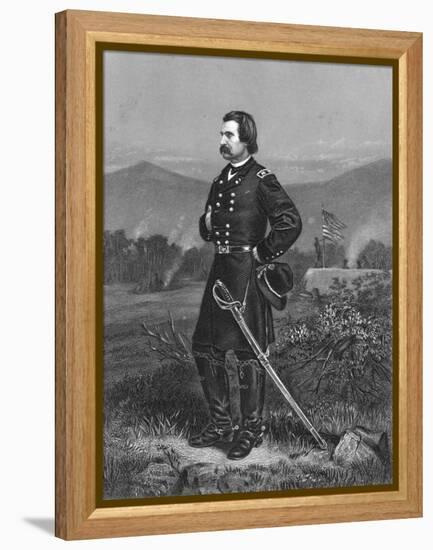 American Officer's Dress-Thomas Nast-Framed Stretched Canvas