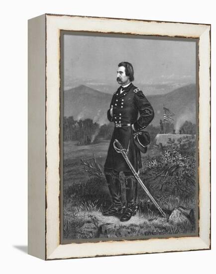 American Officer's Dress-Thomas Nast-Framed Stretched Canvas