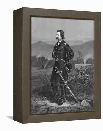 American Officer's Dress-Thomas Nast-Framed Stretched Canvas