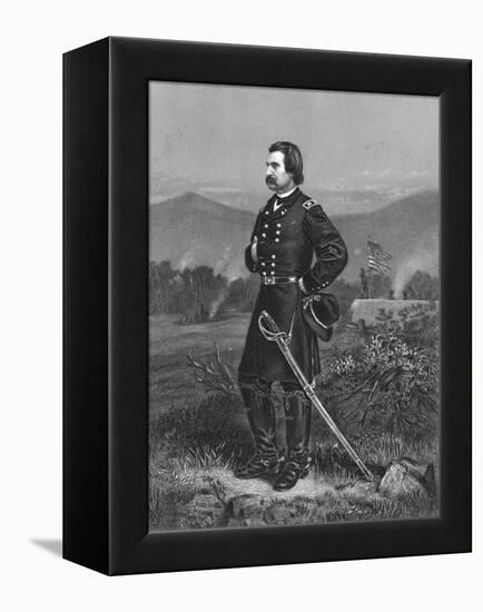 American Officer's Dress-Thomas Nast-Framed Stretched Canvas