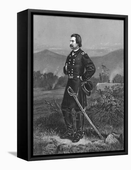 American Officer's Dress-Thomas Nast-Framed Stretched Canvas