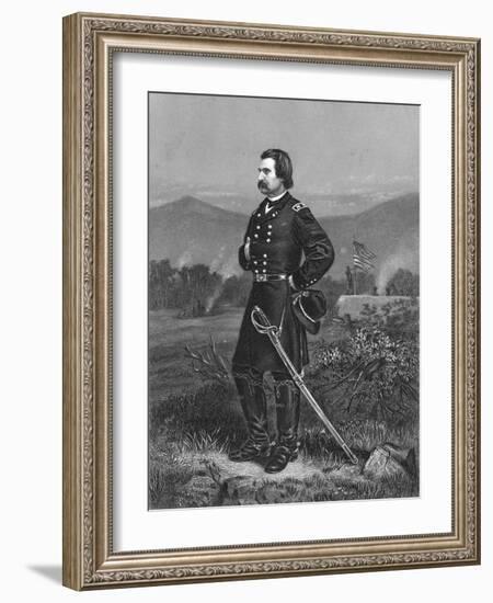 American Officer's Dress-Thomas Nast-Framed Art Print