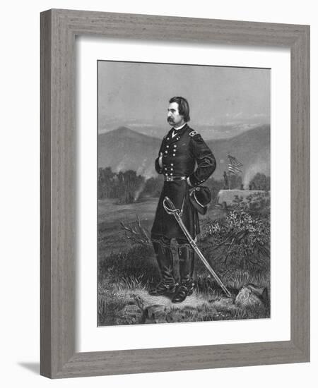 American Officer's Dress-Thomas Nast-Framed Art Print