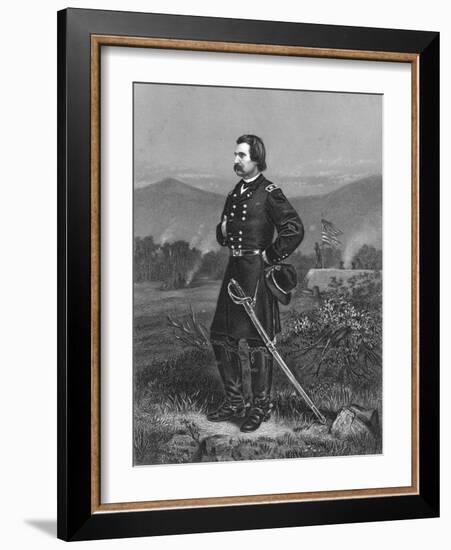 American Officer's Dress-Thomas Nast-Framed Art Print