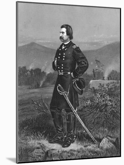 American Officer's Dress-Thomas Nast-Mounted Art Print