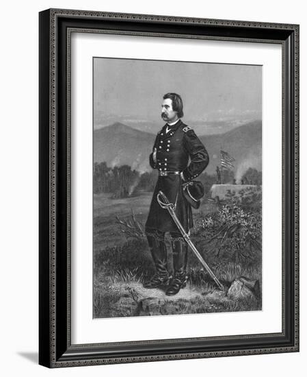 American Officer's Dress-Thomas Nast-Framed Art Print