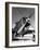 American P-47 Thunderbolt Fighter Plane and its Pilot-Dmitri Kessel-Framed Photographic Print