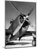 American P-47 Thunderbolt Fighter Plane and its Pilot-Dmitri Kessel-Mounted Photographic Print