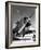 American P-47 Thunderbolt Fighter Plane and its Pilot-Dmitri Kessel-Framed Photographic Print