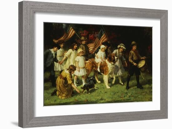 American Parade, 1917-George Sheridan Knowles-Framed Giclee Print