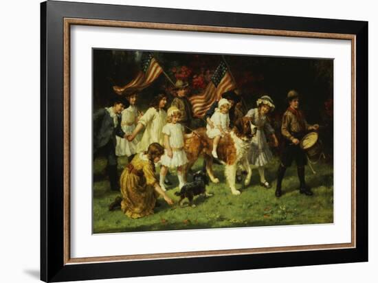 American Parade, 1917-George Sheridan Knowles-Framed Giclee Print