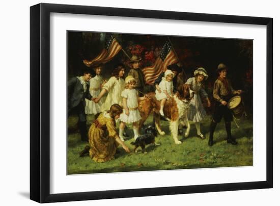 American Parade, 1917-George Sheridan Knowles-Framed Giclee Print