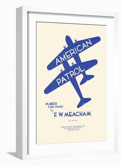 American Patrol-null-Framed Art Print