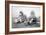 American Pioneer Family, C.1870 (B/W Photo)-American Photographer-Framed Giclee Print