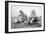 American Pioneer Family, C.1870 (B/W Photo)-American Photographer-Framed Giclee Print