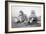 American Pioneer Family, C.1870 (B/W Photo)-American Photographer-Framed Giclee Print