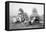 American Pioneer Family, C.1870 (B/W Photo)-American Photographer-Framed Premier Image Canvas