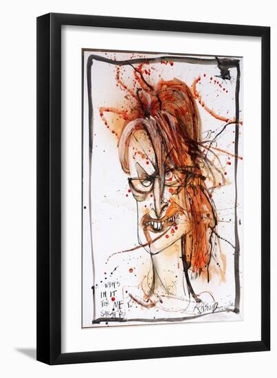 American Politics, Sarah Palin, 2011 (drawing)-Ralph Steadman-Framed Giclee Print