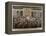 American President Woodrow Wilson Asks Congress to Declare War-null-Framed Stretched Canvas