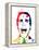 American Psycho Watercolor-Lora Feldman-Framed Stretched Canvas