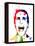 American Psycho Watercolor-Lora Feldman-Framed Stretched Canvas