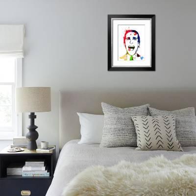 American Psycho Watercolor Art Print By Lora Feldman Art Com
