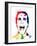 American Psycho Watercolor-Lora Feldman-Framed Art Print