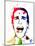 American Psycho Watercolor-Lora Feldman-Mounted Art Print