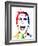 American Psycho Watercolor-Lora Feldman-Framed Art Print