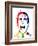 American Psycho Watercolor-Lora Feldman-Framed Art Print