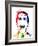 American Psycho Watercolor-Lora Feldman-Framed Art Print