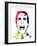 American Psycho Watercolor-Lora Feldman-Framed Art Print