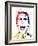 American Psycho Watercolor-Lora Feldman-Framed Art Print