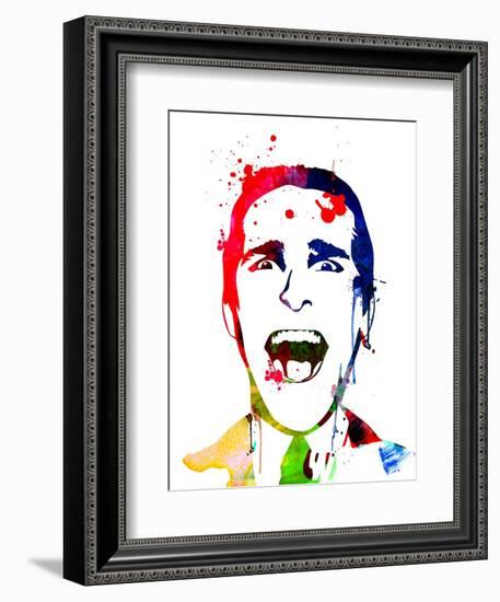 American Psycho Watercolor-Lora Feldman-Framed Premium Giclee Print