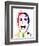 American Psycho Watercolor-Lora Feldman-Framed Art Print