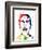 American Psycho Watercolor-Lora Feldman-Framed Art Print