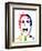 American Psycho Watercolor-Lora Feldman-Framed Art Print