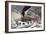 American Railroad Scene-Currier & Ives-Framed Giclee Print