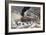 American Railroad Scene-Currier & Ives-Framed Giclee Print