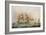 American Sailing Packet-null-Framed Art Print