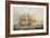 American Sailing Packet-null-Framed Art Print