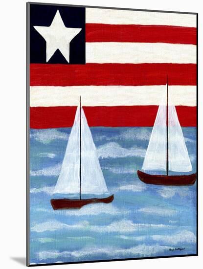 American Sailing-Cheryl Bartley-Mounted Giclee Print