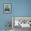 American Salt Box Village-Cheryl Bartley-Framed Giclee Print displayed on a wall