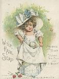 Best for the Laundry', Advertisement for Fairbank's Santa Claus Soap, C.1880-American School-Giclee Print