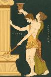 Ancient Greeks Lighting the First Olympic Torch, 1922 (Lithograph)-American School-Giclee Print