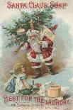 Best for the Laundry', Advertisement for Fairbank's Santa Claus Soap, C.1880-American School-Giclee Print