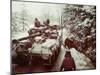 American Sherman M4 Tank at the Battle of the Bulge, the Last Major German Offensive of WWII-George Silk-Mounted Photographic Print