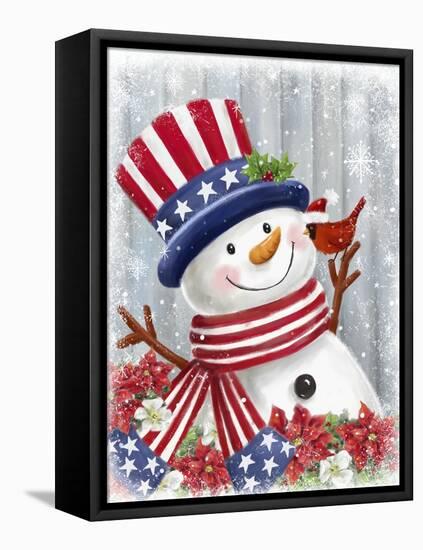 American Snowman-MAKIKO-Framed Premier Image Canvas