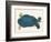 American Softshell Turtle or Trionyx, Formerly Called Blue Turtle, 1881 (Graphite and Watercolour)-Aloys Zotl-Framed Giclee Print